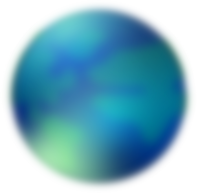 Blurry Gradient Planet Earth