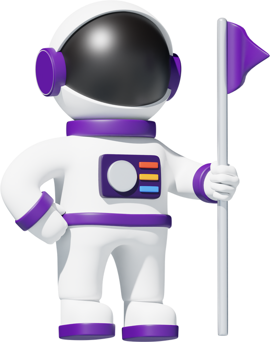 Astronaut 3D Icon