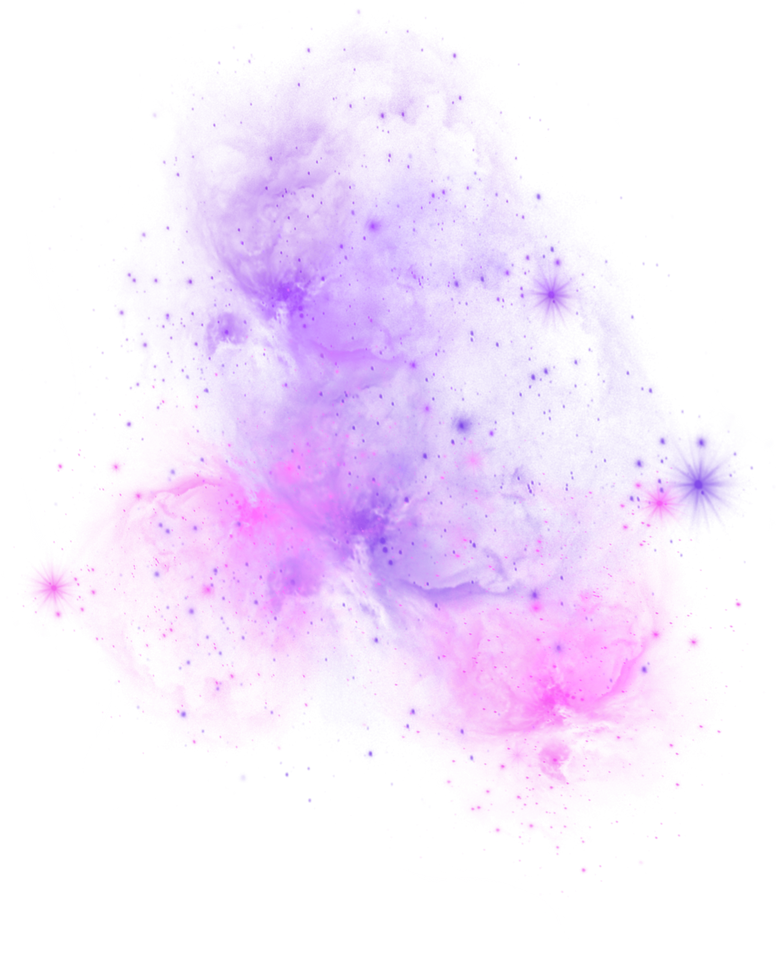 Purple & Violet Space Galaxy Overlay Background